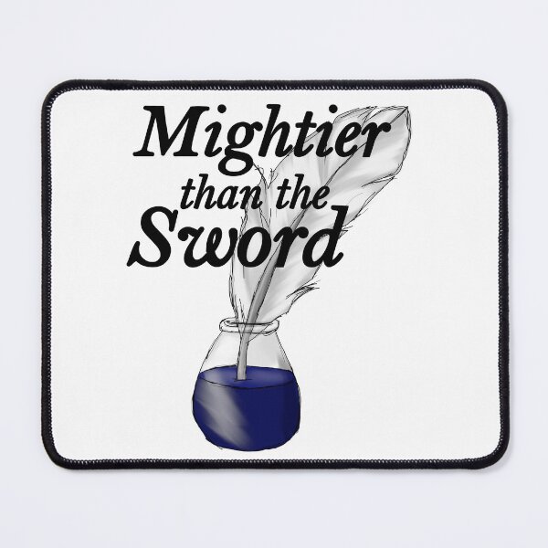Item preview, Mightier than the Sword designed and sold by an-open-book.