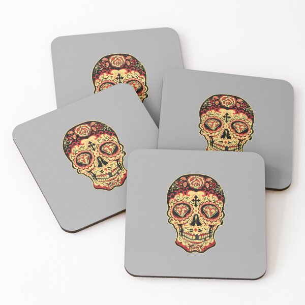 Item preview, Halloween Floral Decorated Skull  designed and sold by PodiShawna.