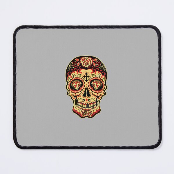 Item preview, Halloween Floral Decorated Skull  designed and sold by PodiShawna.