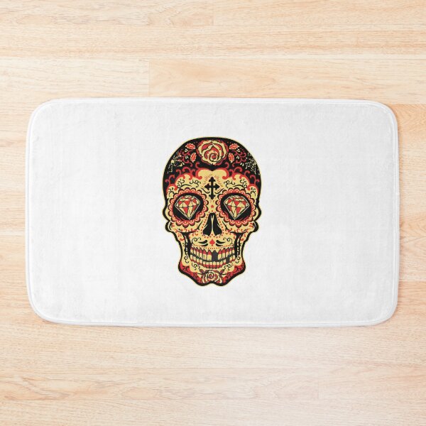 Item preview, Halloween Floral Decorated Skull  designed and sold by PodiShawna.