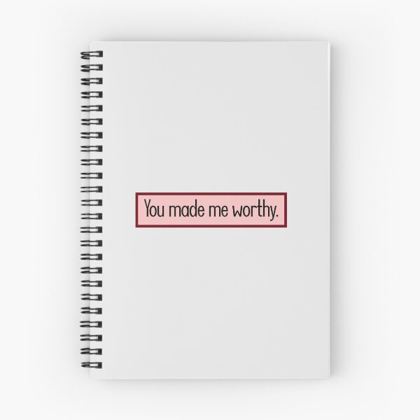 Item preview, You made me worthy. designed and sold by keilamariadesig.