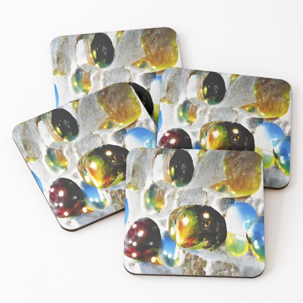 Item preview, Glass marble on concrete designed and sold by fizzribbit.