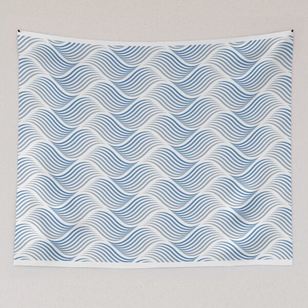 Item preview, Wave pattern  designed and sold by GUMILANG.