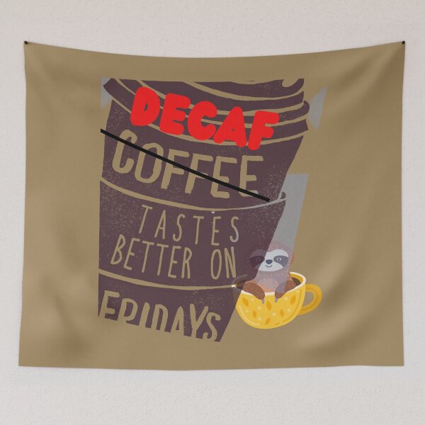 Item preview, Decaf coffee for sloths designed and sold by rocklegends99.