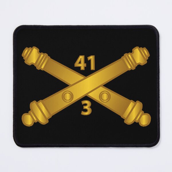 Item preview, Army - 3rd Bn 41st Artillery  w Branch X 300 designed and sold by Military Insignia Products.