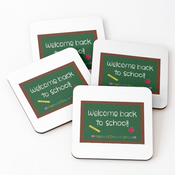 Item preview, Welcome back to school chalkboard sign designed and sold by PMDesigns222.