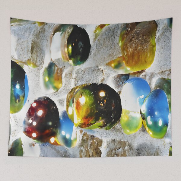 Item preview, Glass marble on concrete designed and sold by fizzribbit.