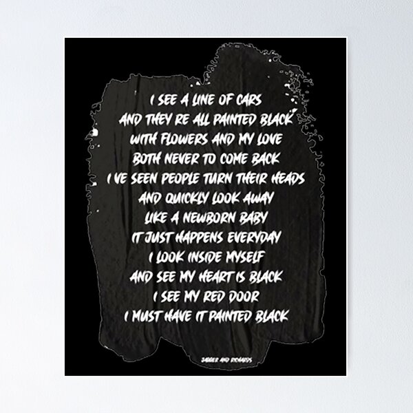Wednesday Addams – Paint It Black Lyrics