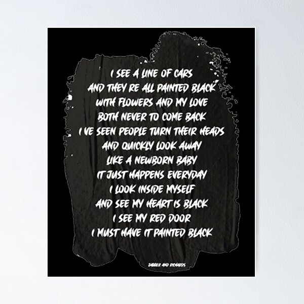 Paint It Black - song and lyrics by Wednesday Addams