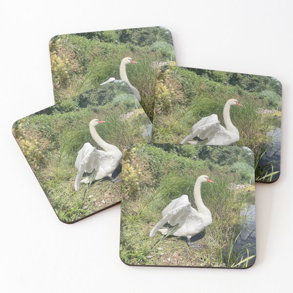 Item preview, Swan Angel • Green and White • Christianshavn • 1 • 2022 designed and sold by Mortinus.