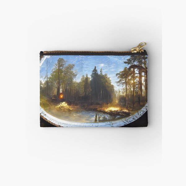 Item preview, Painted forest mirror portal designed and sold by fizzribbit.