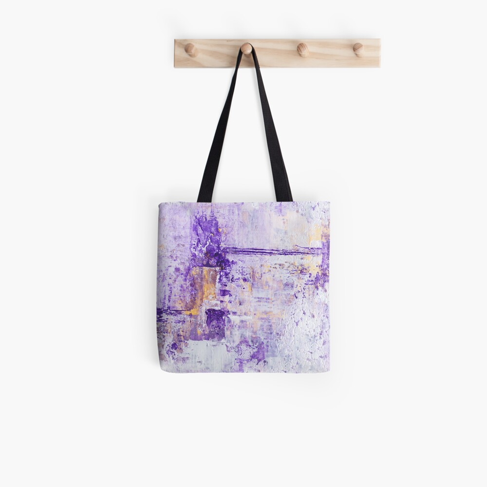 Abstract Purple Bridge Tote Bag