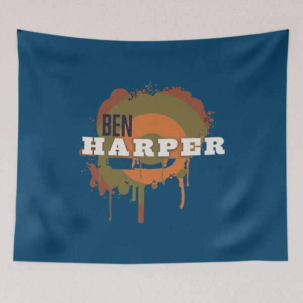 Item preview, Ben Harper - _Dripping Target_ graphic, inspired by _Both sides of the Gun_. Ama designed and sold by MandiBandTeess.