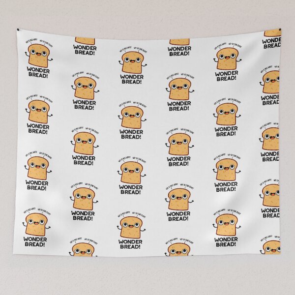 Item preview, Wonder Bread Funny Food Pun designed and sold by punnybone.