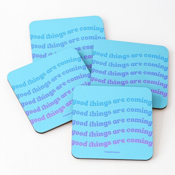 Item preview, Good Things Are Coming - BLUE - From Feed designed and sold by tangelos.