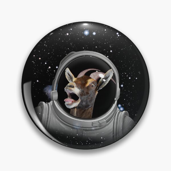Item preview, Screaming Goat Astronaut Astronomy Screaming Goat Gear designed and sold by DynamicDesign.