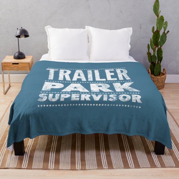 Item preview, Trailer Park Supervisor - Funny Quote Humor Saying Pullover Hoodie designed and sold by ZinBing.