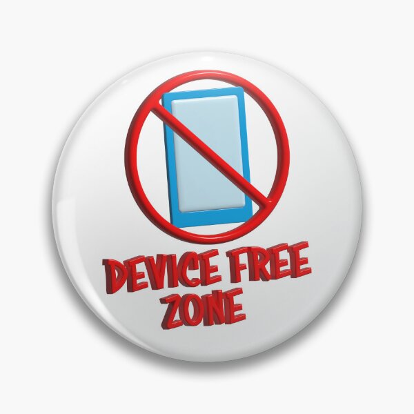 Item preview, Device free Zone, digital detox, no phones, no technology, detox, mental health designed and sold by Hollyharry.