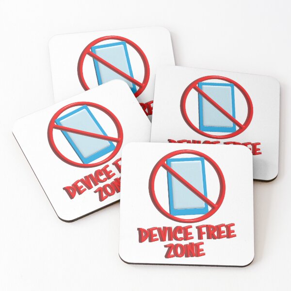 Item preview, Device free Zone, digital detox, no phones, no technology, detox, mental health designed and sold by Hollyharry.