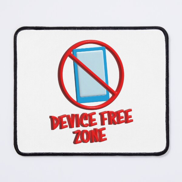 Item preview, Device free Zone, digital detox, no phones, no technology, detox, mental health designed and sold by Hollyharry.