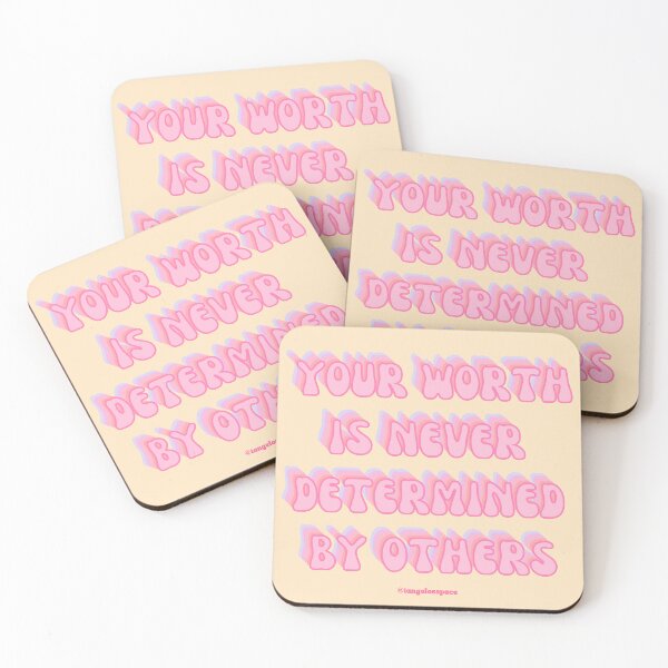 Item preview, Your Worth is Never Determined By Others - YELLOW - From Feed designed and sold by tangelos.