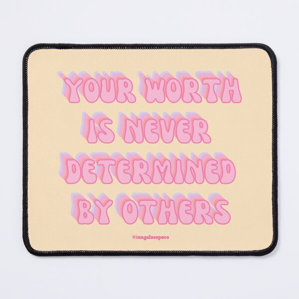 Item preview, Your Worth is Never Determined By Others - YELLOW - From Feed designed and sold by tangelos.