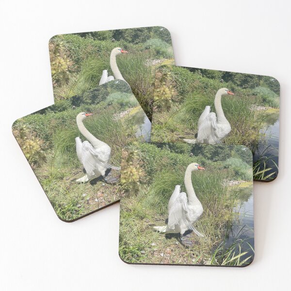 Item preview, Swan Angel • Green and White • 3 • 2022 designed and sold by Mortinus.