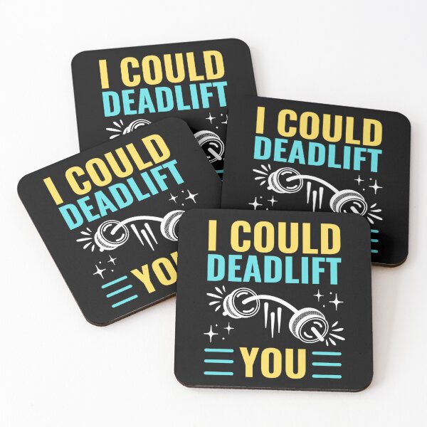 Item preview, I Could Deadlift You | Motivational Gym Quotes  designed and sold by chetan786.