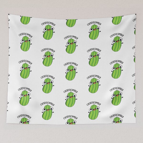 Item preview, Cuckoocumber Funny Cucumber Puns  designed and sold by punnybone.
