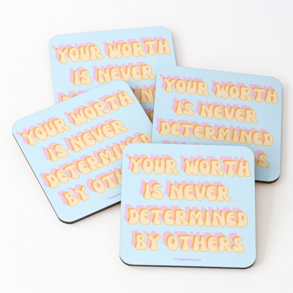 Item preview, Your Worth is Never Determined By Others - BLUE - From Feed designed and sold by tangelos.