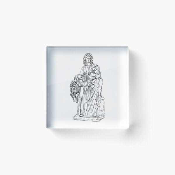 Item preview, Melpomene Greek Muse of Tragedy designed and sold by Geo Gia.