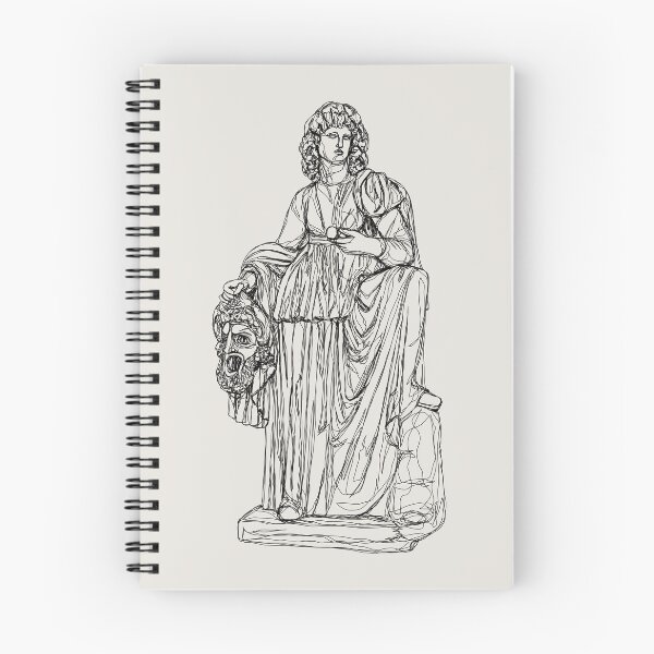 Item preview, Melpomene Greek Muse of Tragedy designed and sold by Geo Gia.