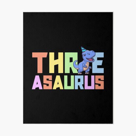 three asaurus rex