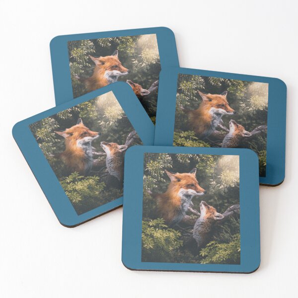 Item preview, Foxes in the forest   designed and sold by MandiBandTeess.