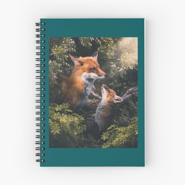 Item preview, Foxes in the forest   designed and sold by MandiBandTeess.