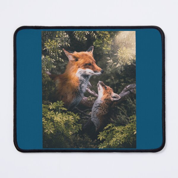 Item preview, Foxes in the forest   designed and sold by MandiBandTeess.
