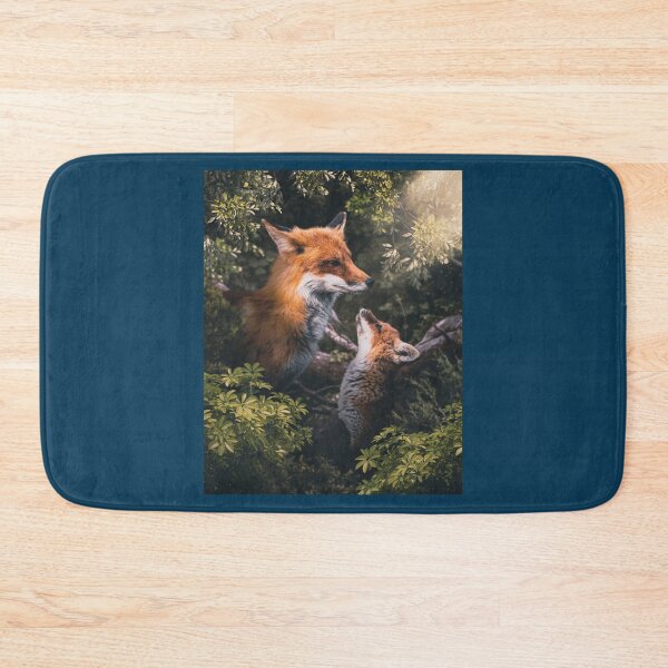 Item preview, Foxes in the forest   designed and sold by MandiBandTeess.