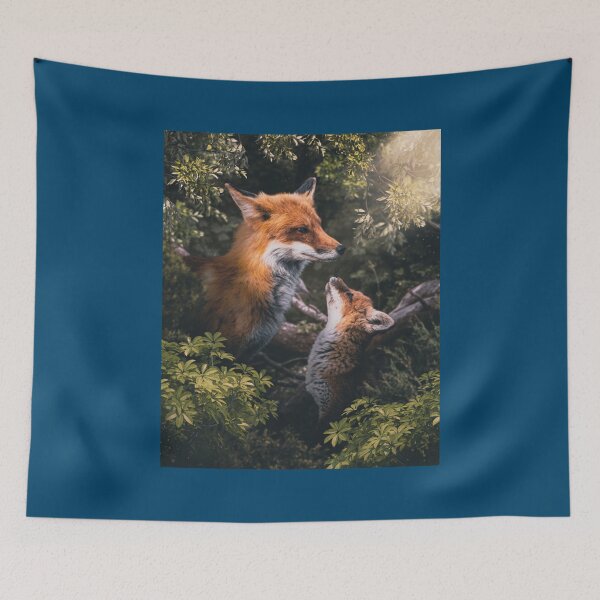 Item preview, Foxes in the forest   designed and sold by MandiBandTeess.