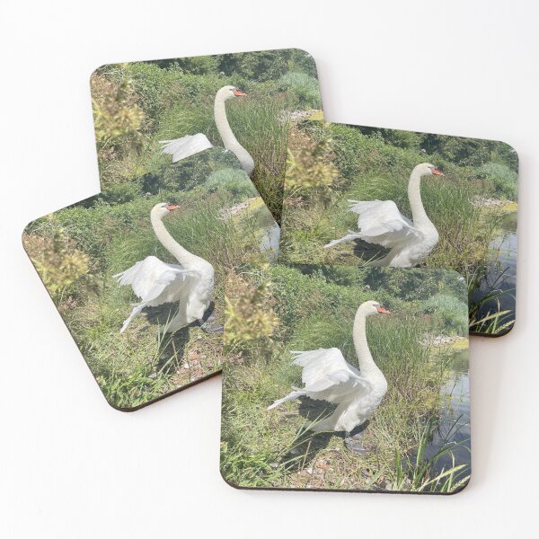 Item preview, Swan Angel • Green and White • 4 • 2022 designed and sold by Mortinus.