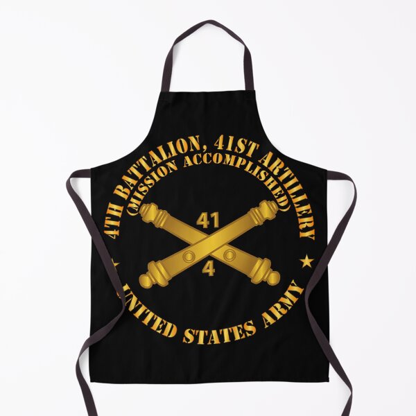 Item preview, Army - 4th Bn 41st Artillery - Mission Accomplished - US Army  w Branch X 300 designed and sold by Military Insignia Products.