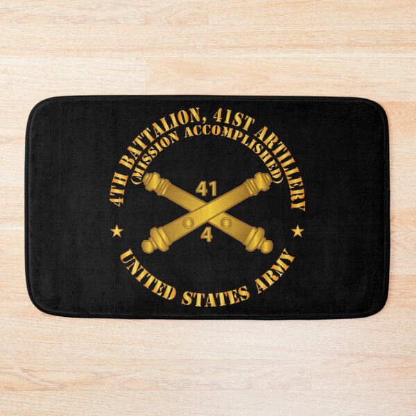Item preview, Army - 4th Bn 41st Artillery - Mission Accomplished - US Army w Branch X 300 designed and sold by Military Insignia Products.