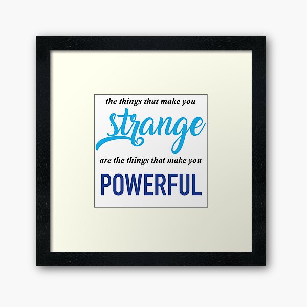 Item preview, "The Things That Make You Strange Are the Things that Make You Powerful" Ben Platt Acceptance Speech  designed and sold by Marco Pizarro.