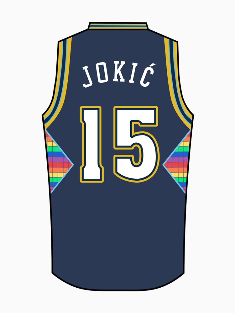 Nikola Jokic Jersey Sticker Essential T-Shirt for Sale by edithazjanie