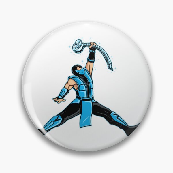 Item preview, Mortal Kombat Air Ninja - Ice (Artwork)  designed and sold by HeatherRiveraa.