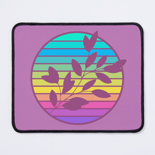 Item preview, Rainbow Sherbet Leaves Branch designed and sold by toadsforall.