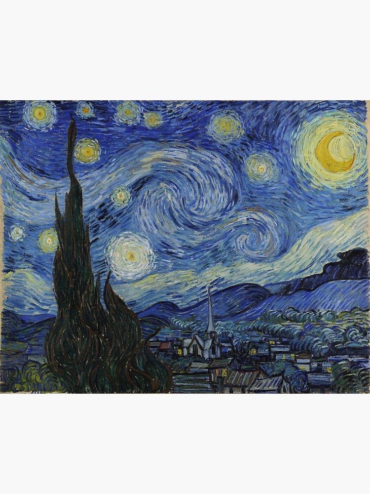 The Starry Night by Vincent van Gogh by robertpartridge