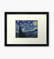 The Starry Night by Vincent van Gogh Framed Print