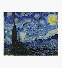 The Starry Night by Vincent van Gogh Photographic Print