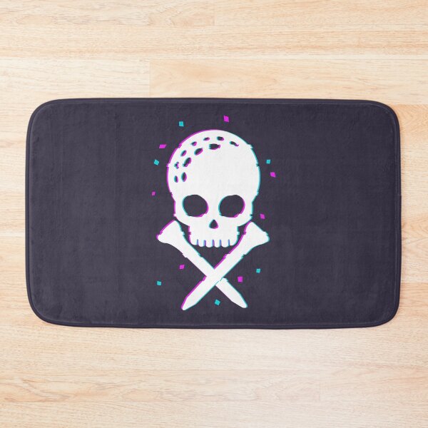 Item preview, Gift Idea Golf Skull Glict designed and sold by ConnyWiesner.