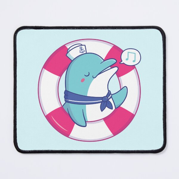 Item preview, Cute Singing Dolphin Sailor designed and sold by rustydoodle.